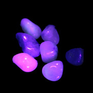 Dumortierite Blue hair Quartz 7 tiny crystals 7-9g Rocks and Things