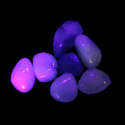 Dumortierite Blue hair Quartz 7 tiny crystals 7-9g Rocks and Things