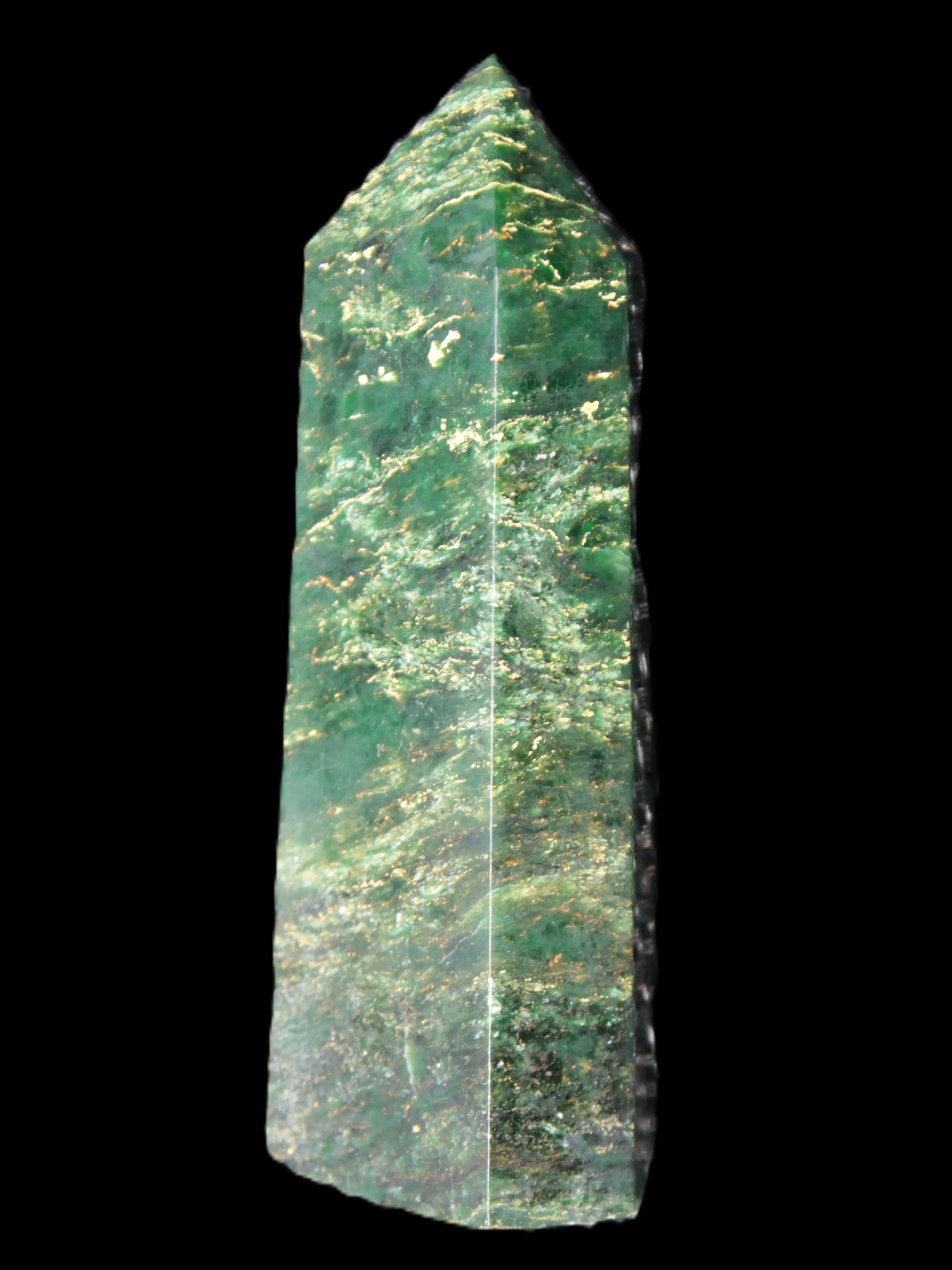 Emerald Quartz obelisk 115mm 263g Rocks and Things Store