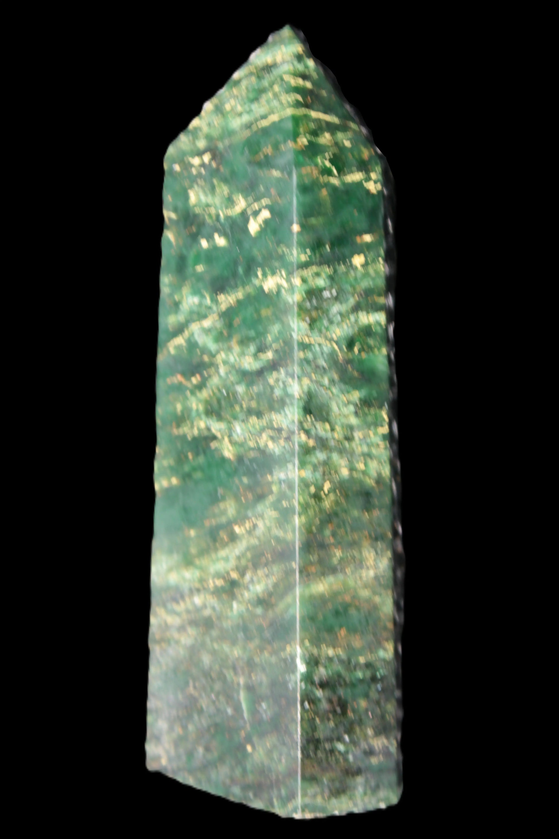 Emerald Quartz obelisk 115mm 263g Rocks and Things Store