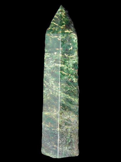 Emerald Quartz obelisk 115mm 263g Rocks and Things Store