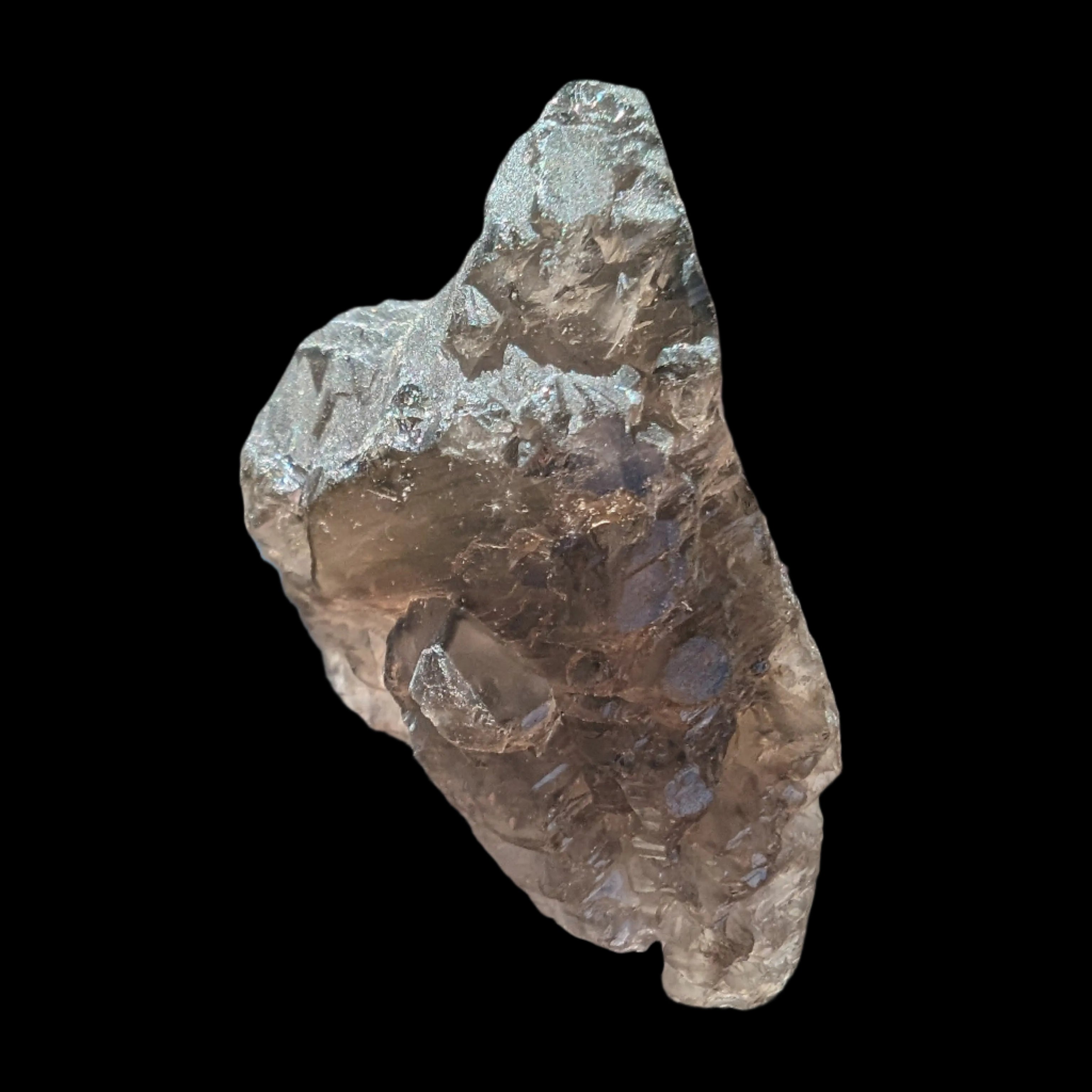 Etched Smoky Quartz from Himalaya 21g in sunlight - Rocks and Things Store