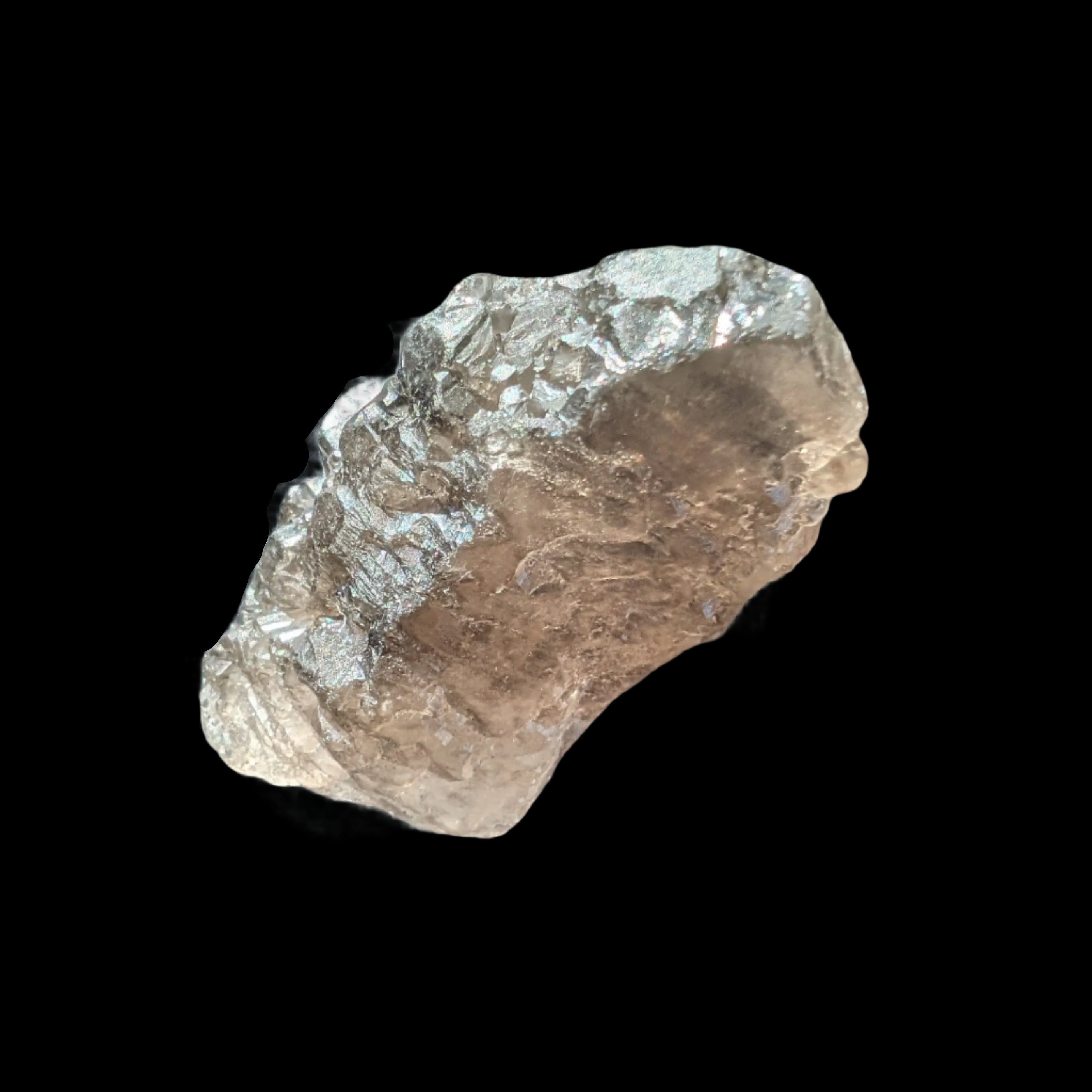 Etched Smoky Quartz from Himalaya 21g in sunlight - Rocks and Things Store