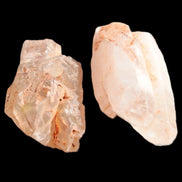 Fenster Quartz with hydrocarbons 2 crystals UV reactive 13-14g Rocks and Things