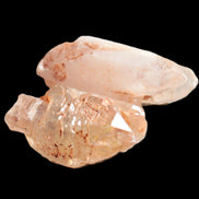 Fenster Quartz with hydrocarbons 2 crystals UV reactive 13-14g Rocks and Things