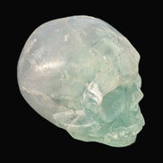 Fluorite hand-carved skull 652g - Rocks and Things Store