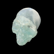 Fluorite hand-carved skull 652g - Rocks and Things Store