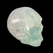 Fluorite hand-carved skull 652g - Rocks and Things Store