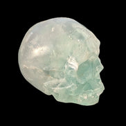 Fluorite hand-carved skull 652g - Rocks and Things Store