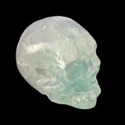 Fluorite hand-carved skull 652g - Rocks and Things Store
