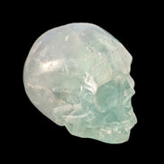 Fluorite hand-carved skull 652g - Rocks and Things Store