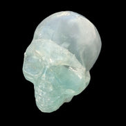 Fluorite hand-carved skull 652g - Rocks and Things Store