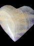 Calcite heart 70g - Rocks and Things Store