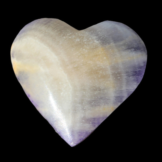 Calcite heart 70g - Rocks and Things Store