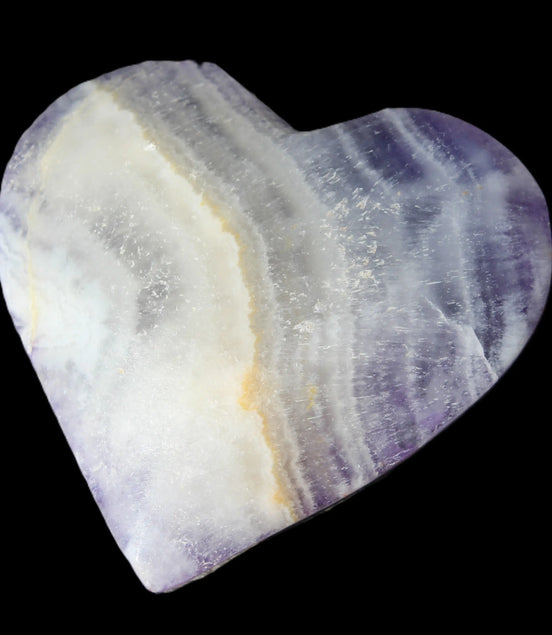 Calcite heart 70g - Rocks and Things Store