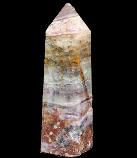Fluorite obelisk 2450g in sunlight - Rocks and Things Store