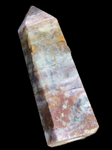 Fluorite obelisk 2450g in sunlight - Rocks and Things Store