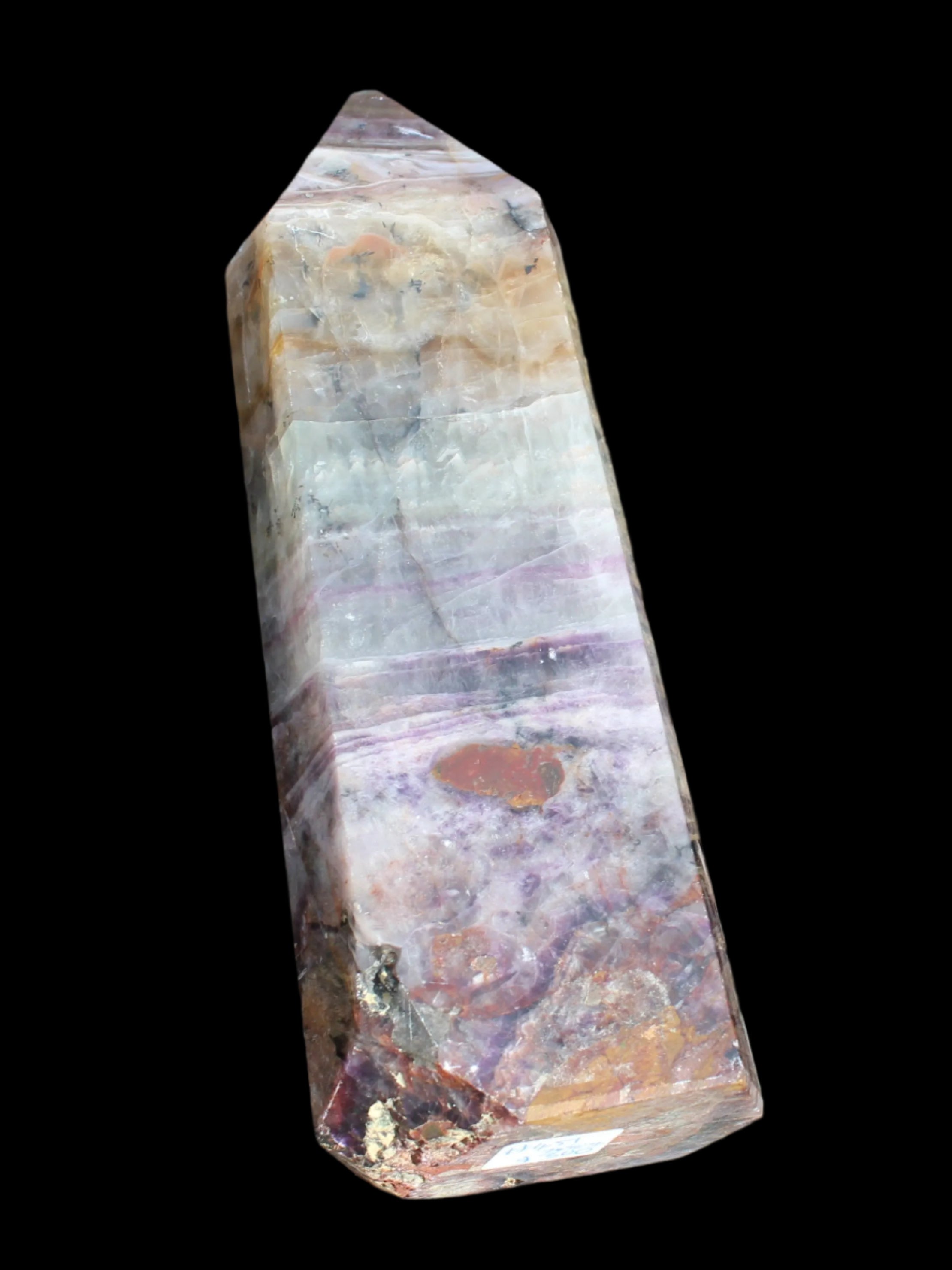 Fluorite obelisk 2450g in sunlight - Rocks and Things Store