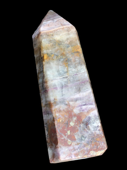 Fluorite obelisk 2450g in sunlight - Rocks and Things Store