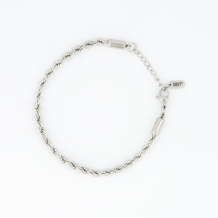 FRENCH ROPE BRACELET [Polished] — 4mm