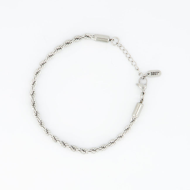 FRENCH ROPE BRACELET [Polished] — 4mm