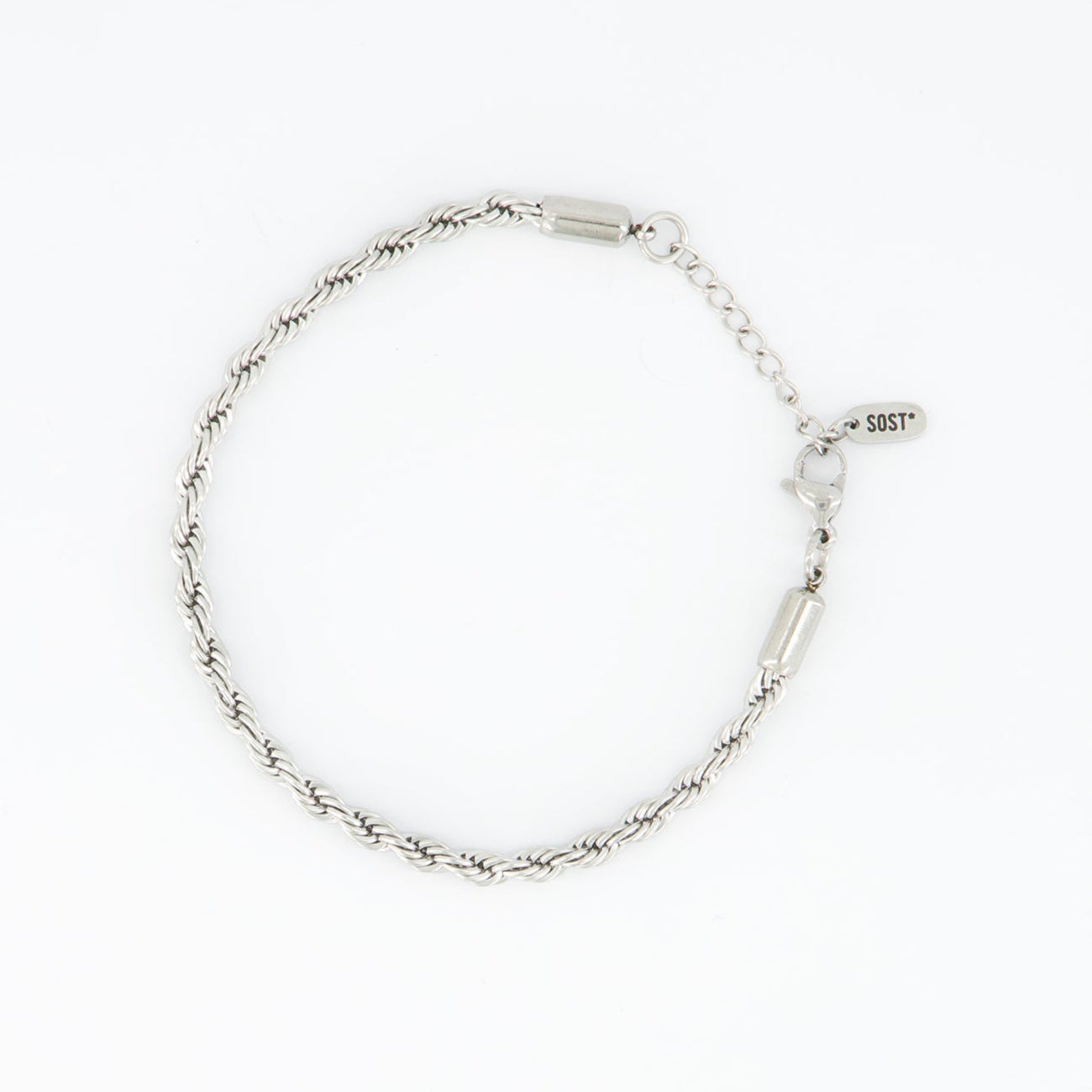 FRENCH ROPE BRACELET [Polished] — 4mm