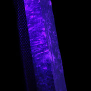 Garnet wand 88mm 56g in UV light - Rocks and Things Store