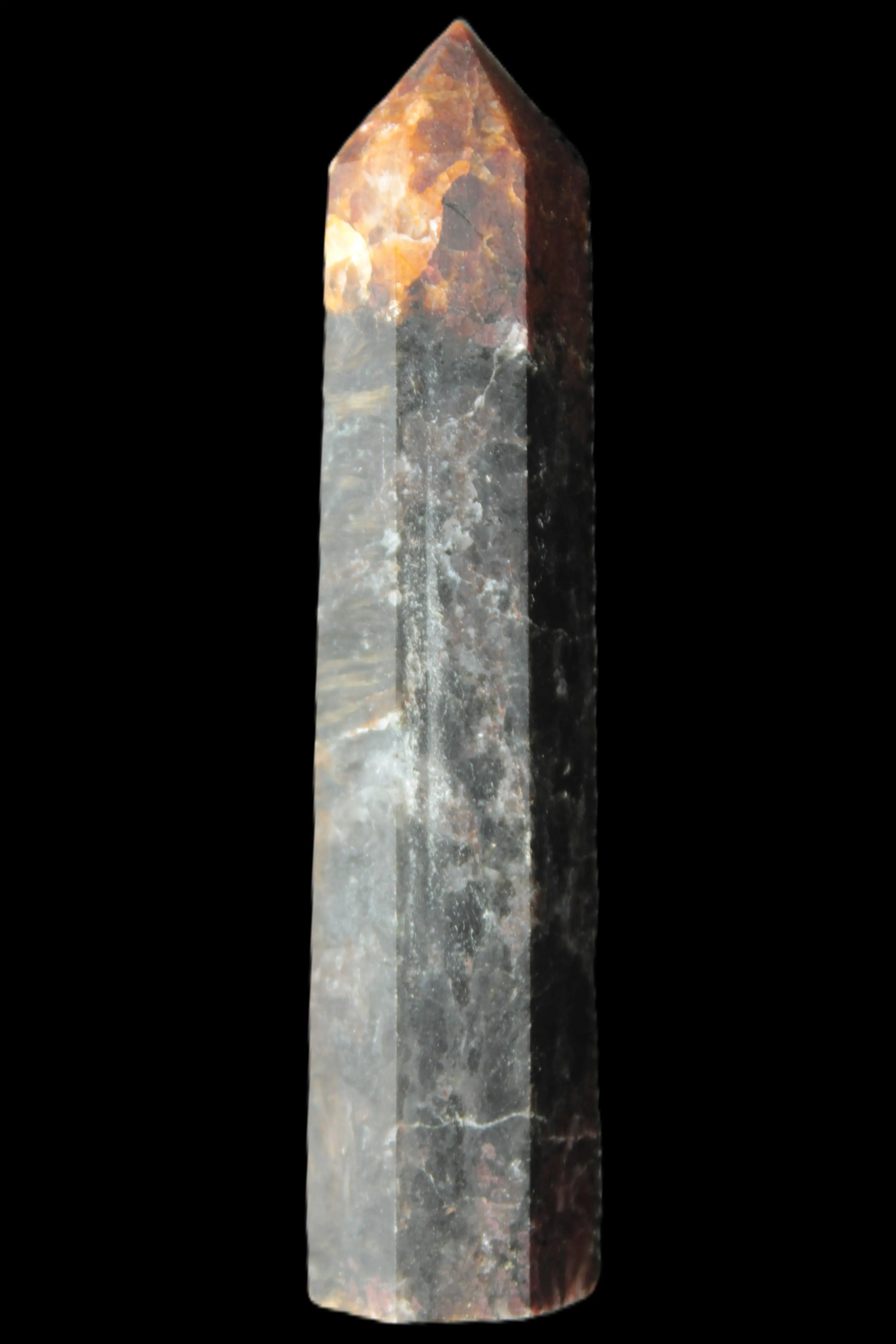 Garnet wand 88mm 56g in sunlight - Rocks and Things Store