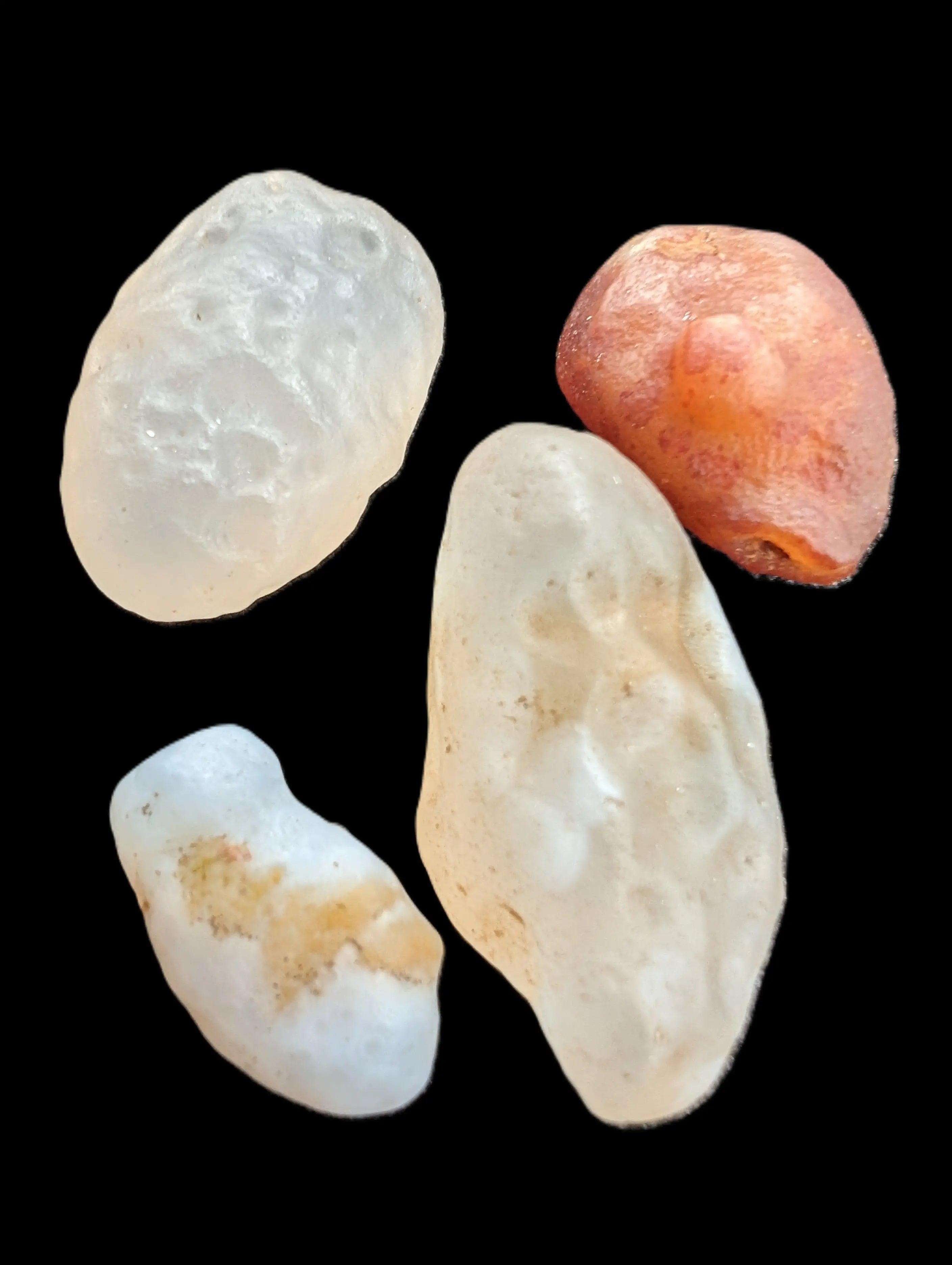 Gobi Alashan candy Agate 4/5 stones 8-12g Rocks and Things