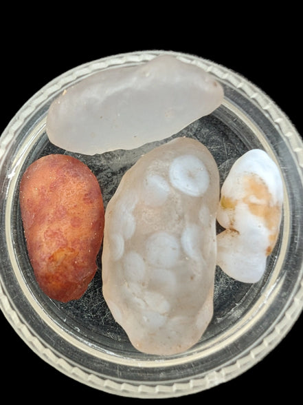 Gobi Alashan candy Agate 4/5 stones 8-12g Rocks and Things
