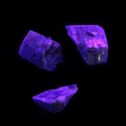 Green Corundum Ruby 3 crystals 11-13g Rocks and Things