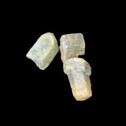 Green Corundum Ruby 3 crystals 11-13g Rocks and Things