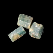 Green Corundum Ruby 3 crystals 11-13g Rocks and Things