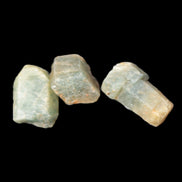 Green Corundum Ruby 3 crystals 11-13g Rocks and Things