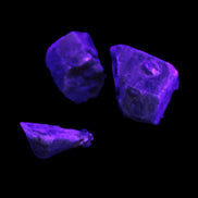 Green Corundum Ruby 3 crystals 11-13g Rocks and Things