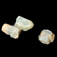 Green Corundum Ruby 3 crystals 11-13g Rocks and Things