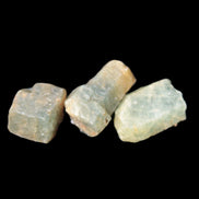 Green Corundum Ruby 3 crystals 11-13g Rocks and Things