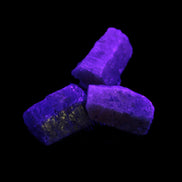 Green Corundum Ruby 3 crystals 11-13g Rocks and Things