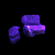 Green Corundum Ruby 3 crystals 11-13g Rocks and Things