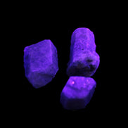 Green Corundum Ruby 3 crystals 11-13g Rocks and Things