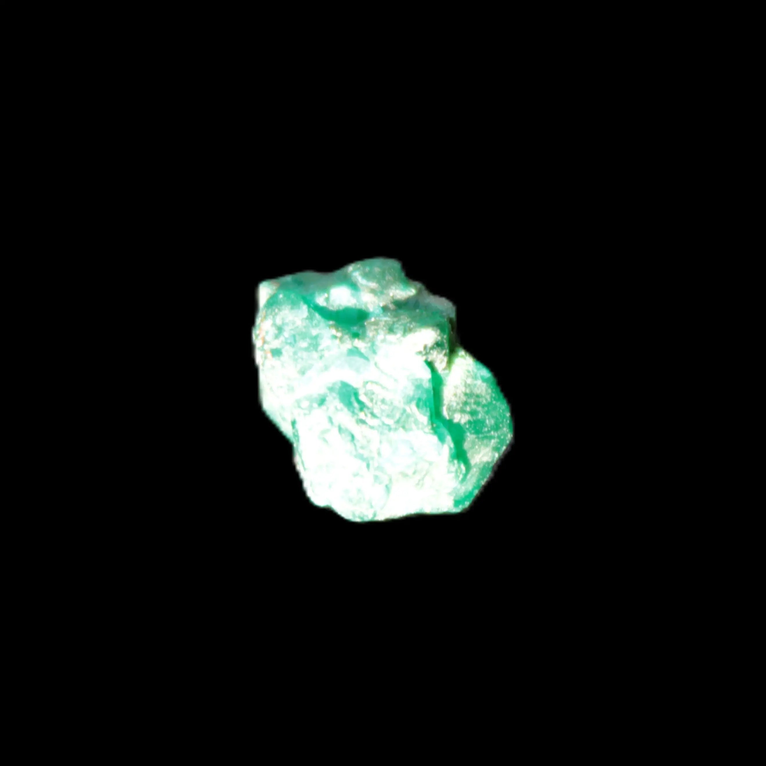 Green Dioptase Emerandine specimen 8*11*14mm from the Congo 2.1g Rocks and Things Store
