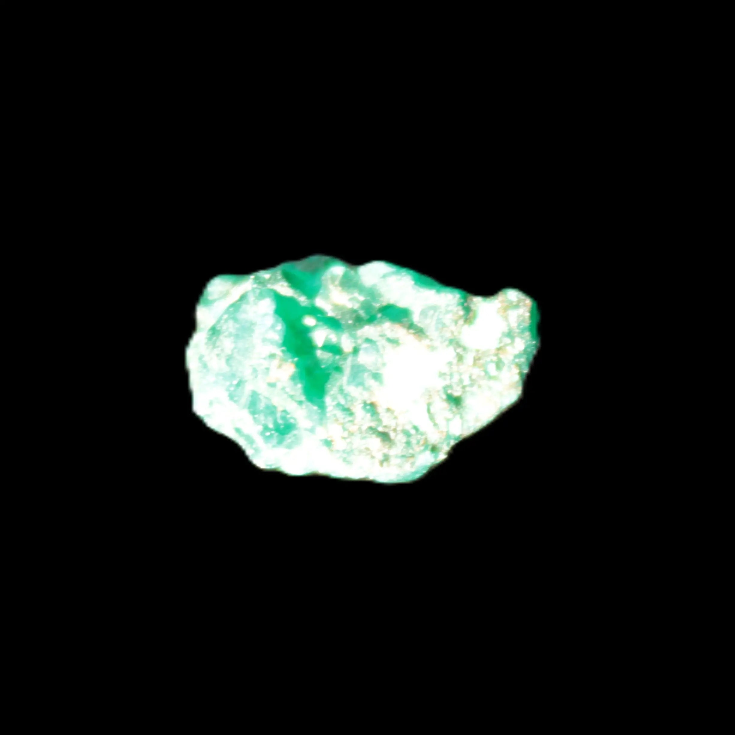 Green Dioptase Emerandine specimen 8*11*14mm from the Congo 2.1g Rocks and Things Store