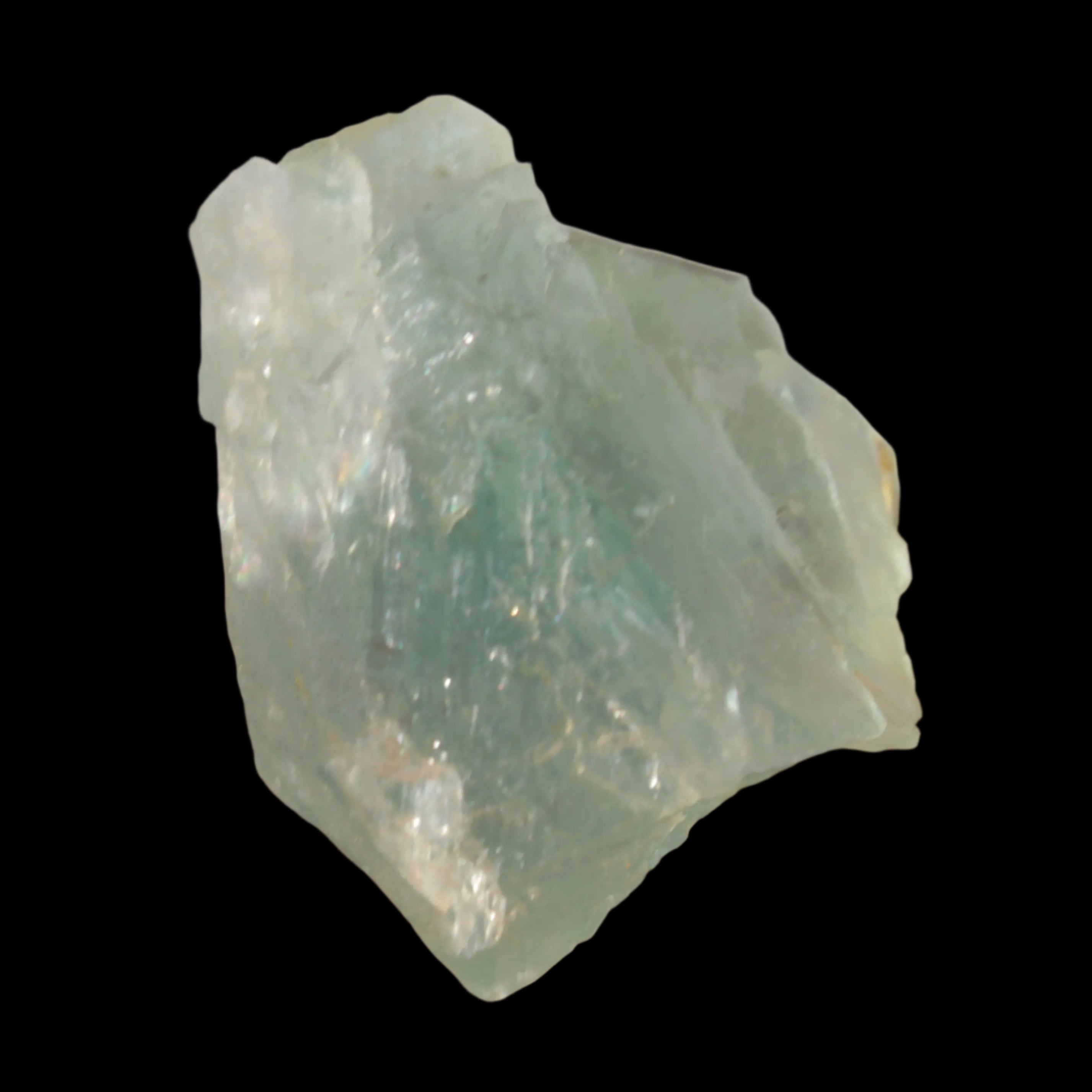 Green Fluorite crystal 19g in sunlight - Rocks and Things Store