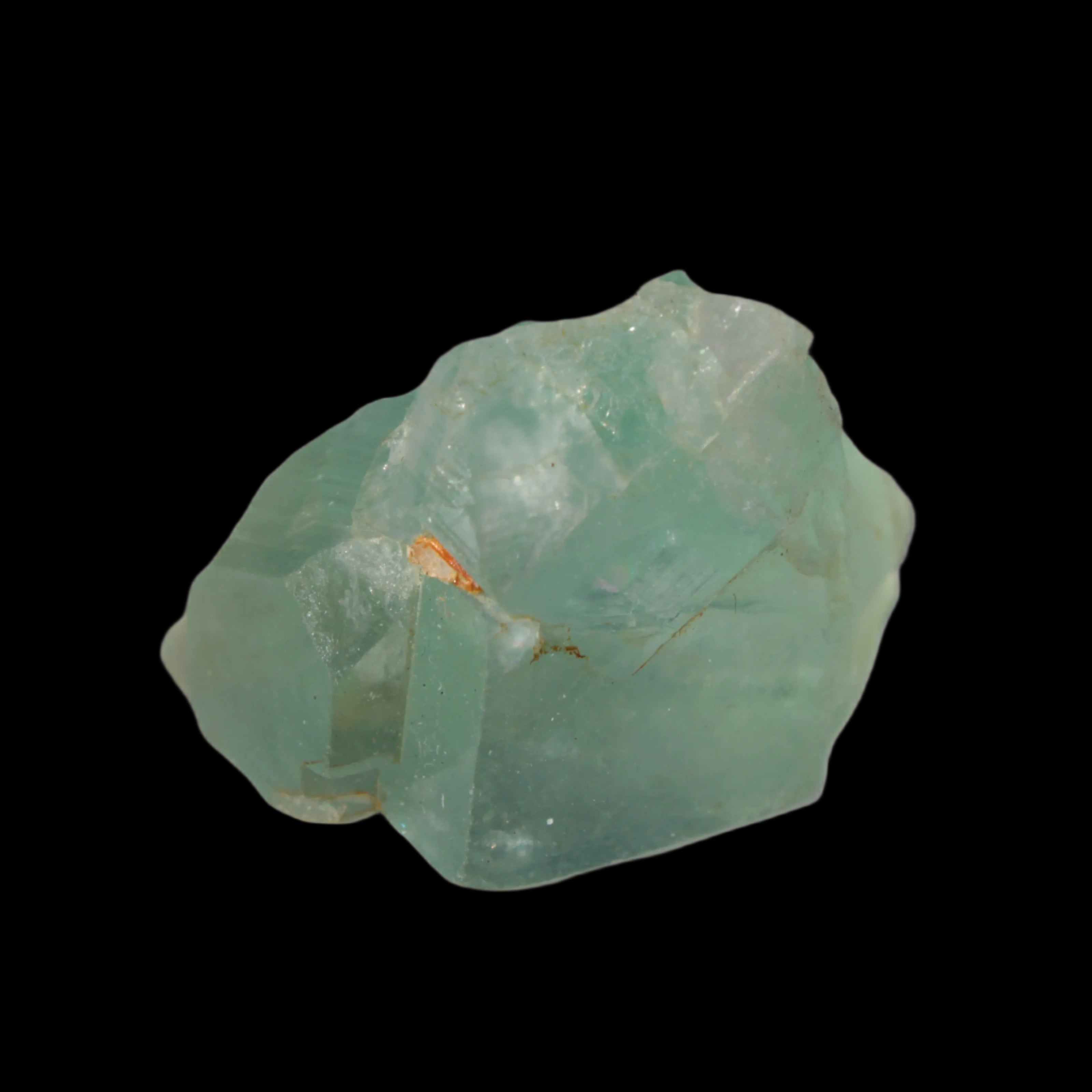 Green Fluorite crystal 19g in sunlight - Rocks and Things Store