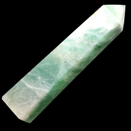 Green Fluorite obelisk 4225g in sunlight, Rocks and Things Store