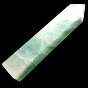 Green Fluorite obelisk 4225g in sunlight, Rocks and Things Store