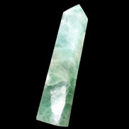 Green Fluorite obelisk 4225g in sunlight, Rocks and Things Store
