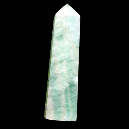 Green Fluorite obelisk 4225g in sunlight, Rocks and Things Store