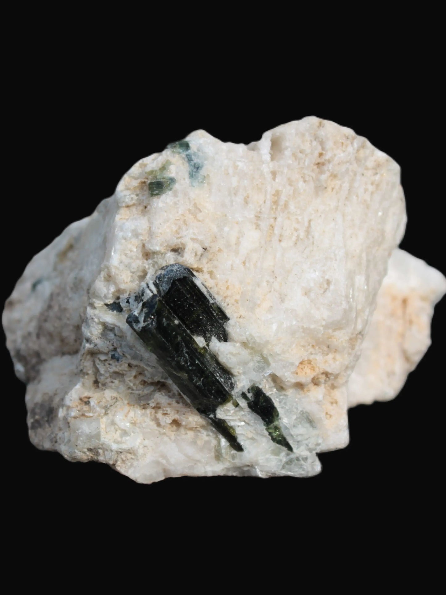 Green Tourmaline with Mica matrix from Skardu, Pakistan 216.5ct 43.3g Rocks and Things