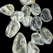 Green hair Tourmaline in Clear Quartz tiny 10g Rocks and Things